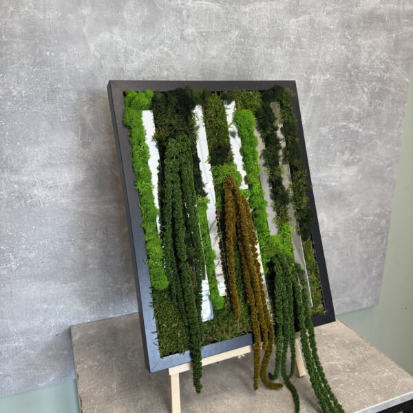 Stabilizuotų samanų paveikslas „Gamtos atspindžiai“